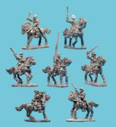 Mounted Cuirassiers with Command